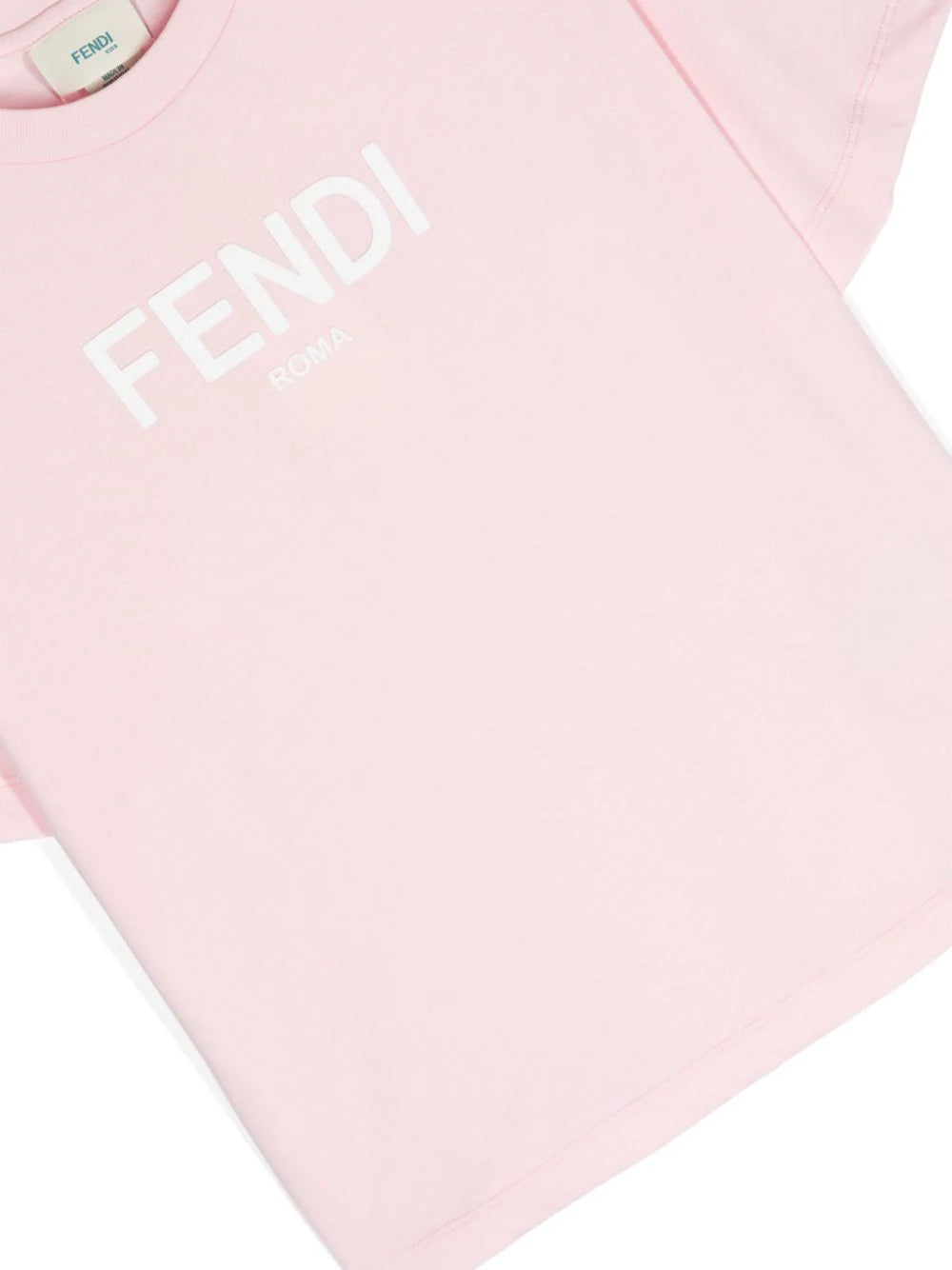 Fendi Kids logo-print cotton T-shirt