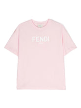 Fendi Kids logo-print cotton T-shirt