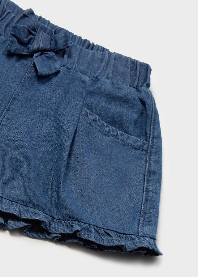 Mayoral - Baby Mini Girl Jeans Short