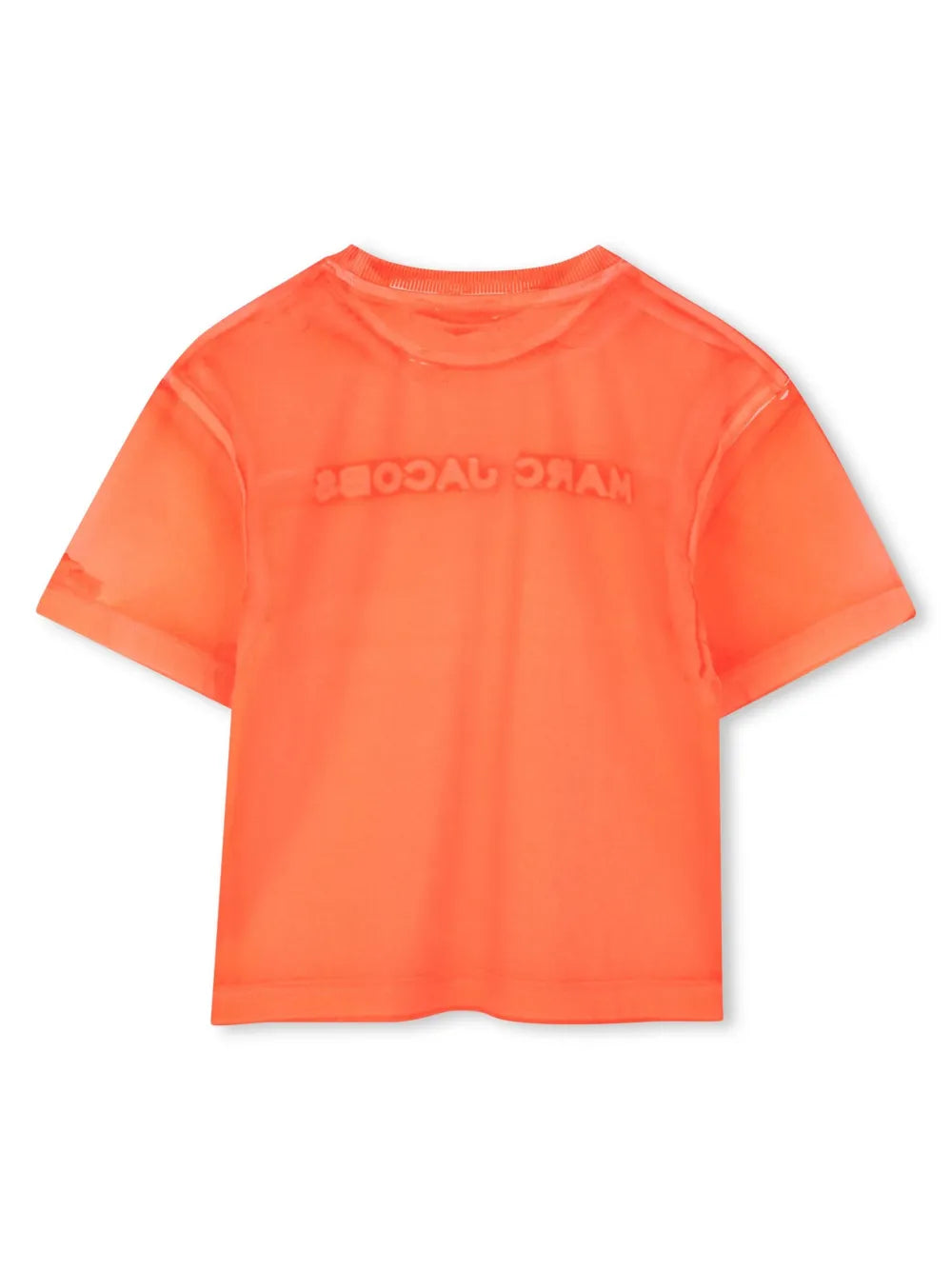 NEW!! MARC JACOBS Orange Cotton Dyed Effect T-Shirt