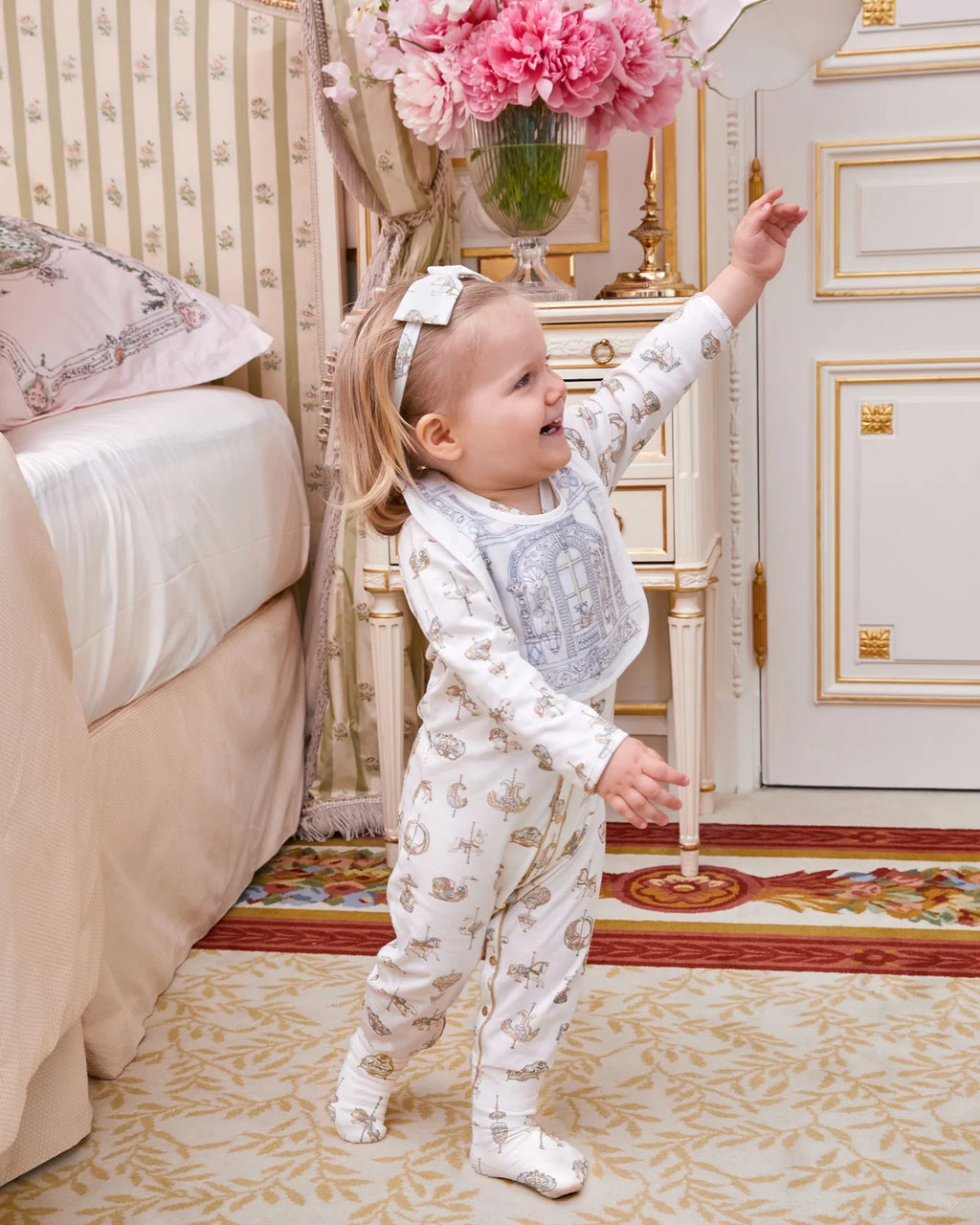 Atelier Choux Classic Playsuit - Carousel