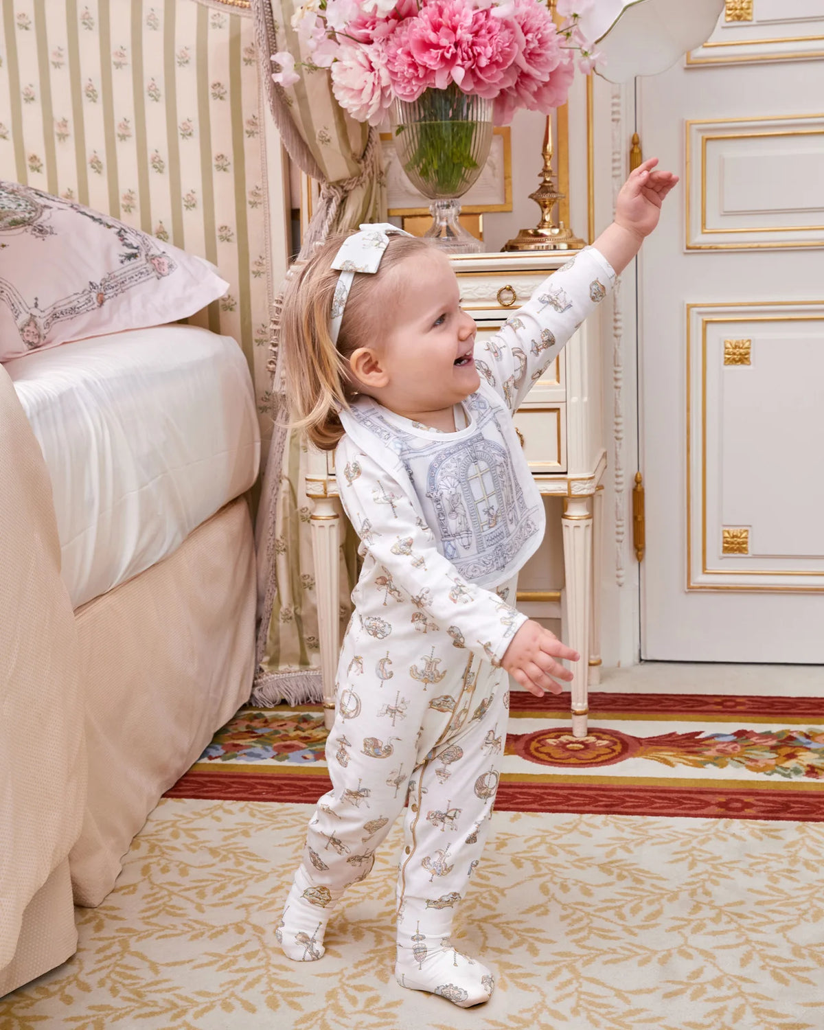 Atelier Choux Classic Playsuit - Carousel