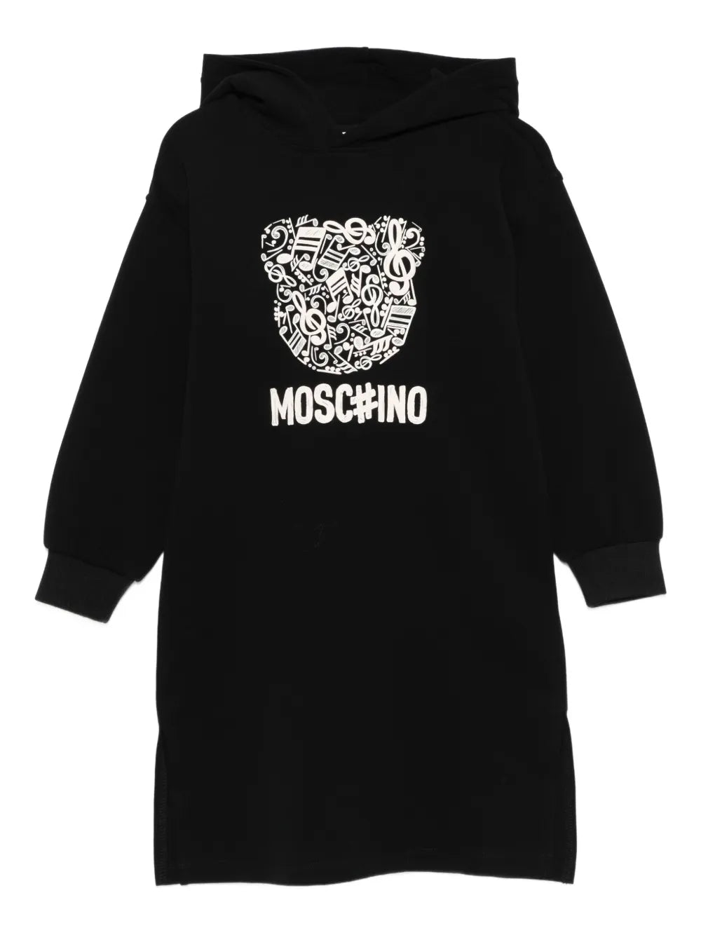 NEW!! Moschino Kids Long-Sleeve Hoodie Dress