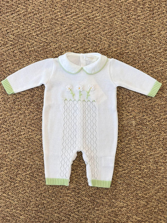 Bimbalo Daisy Bloom Knit Romper