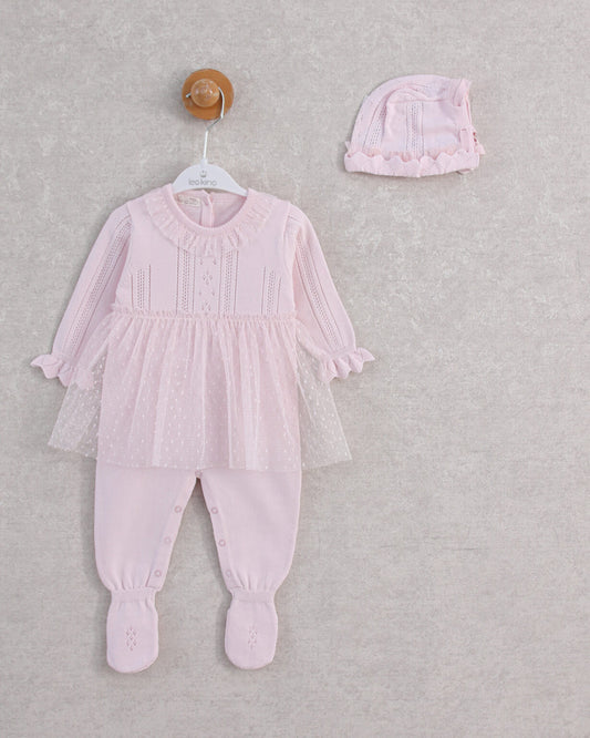 Leo King Baby Girl 2-Piece Set - Pink