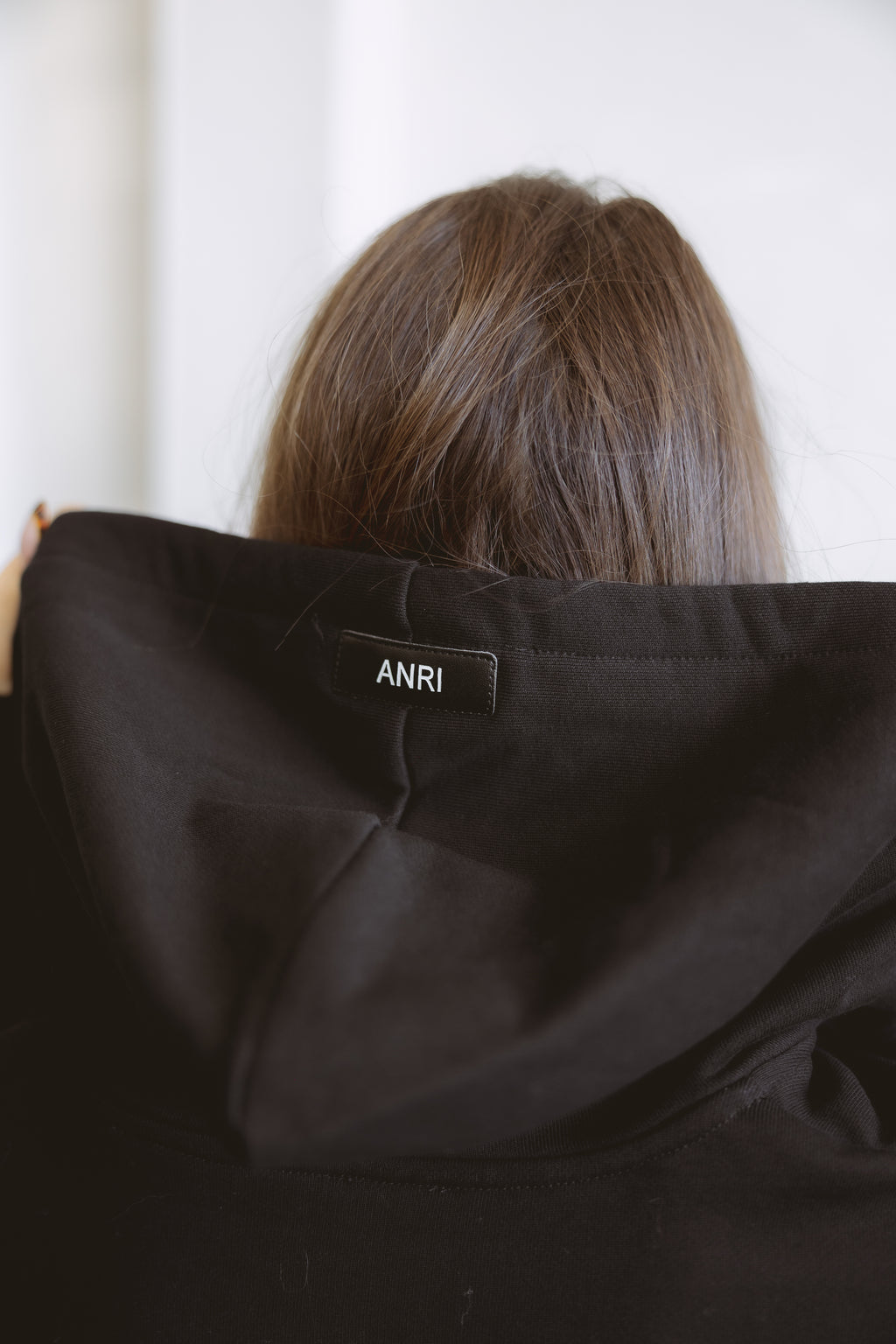 ANRI Roman Numeral Black Zip-UP Hoodie (Kids& Adults)