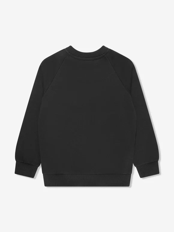 BALMAIN Boys Logo Sweatshirt in Black
