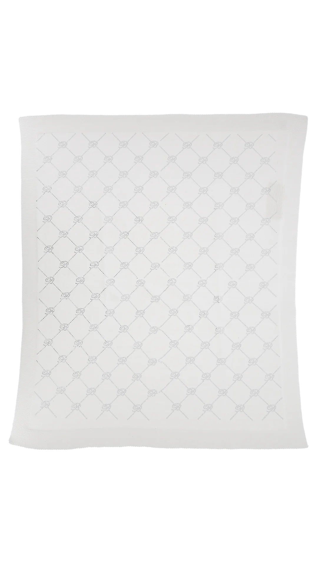 NEW!!  Miss Blumarine Baby Knit Blanket W Rhinestone B