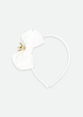 NEW!   ANGEL'S FACE GIRLS Snowdrop BOW AND CROWN HEADBAND