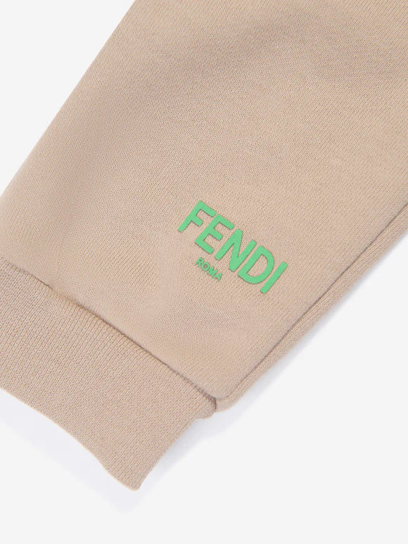 Fendi Baby Logo 2 Piece set in Beige