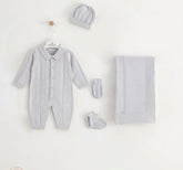 Leo king - 5 piece gift set, Grey