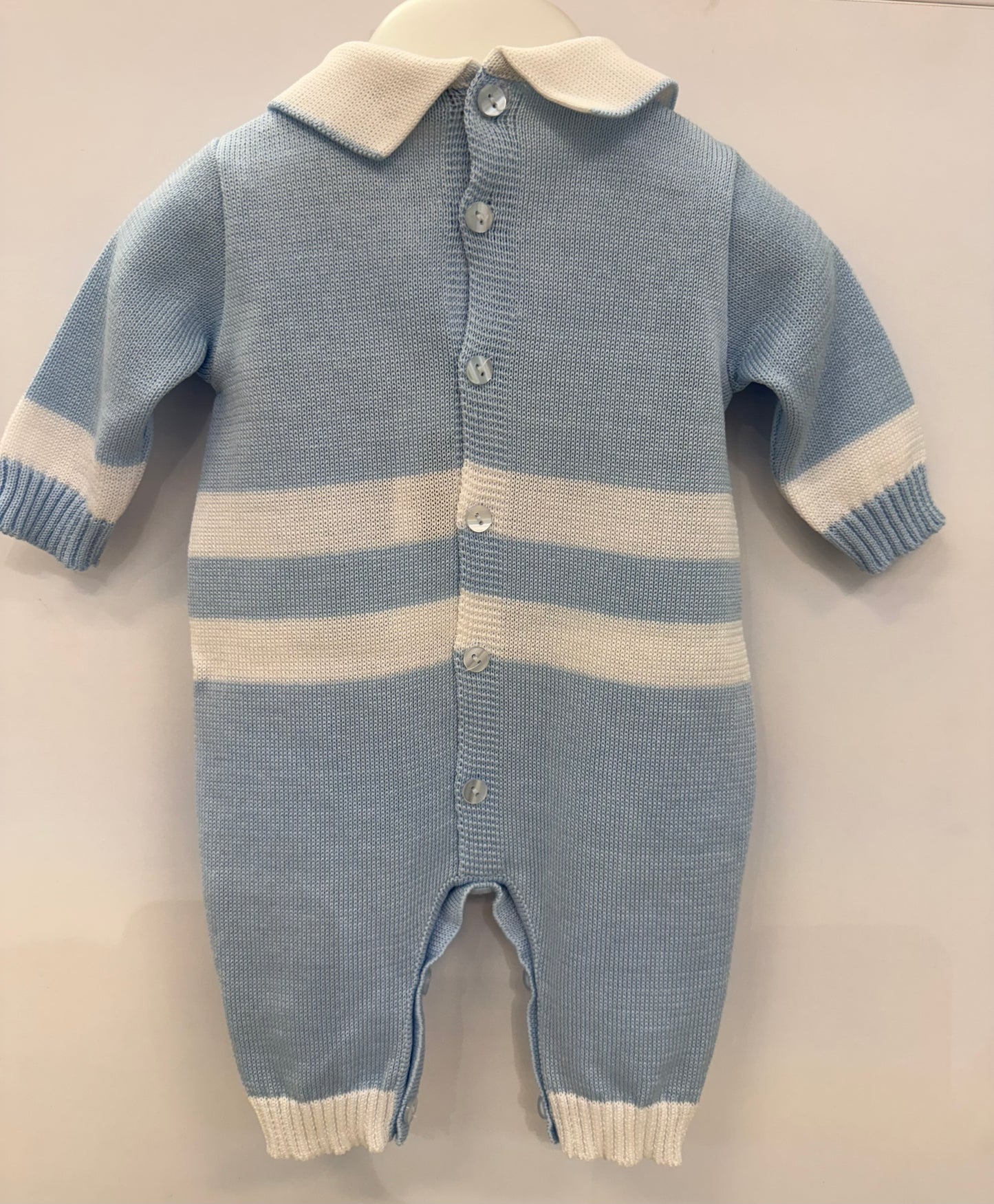 Bimbalo Baby Boy Bear Knitted Romper