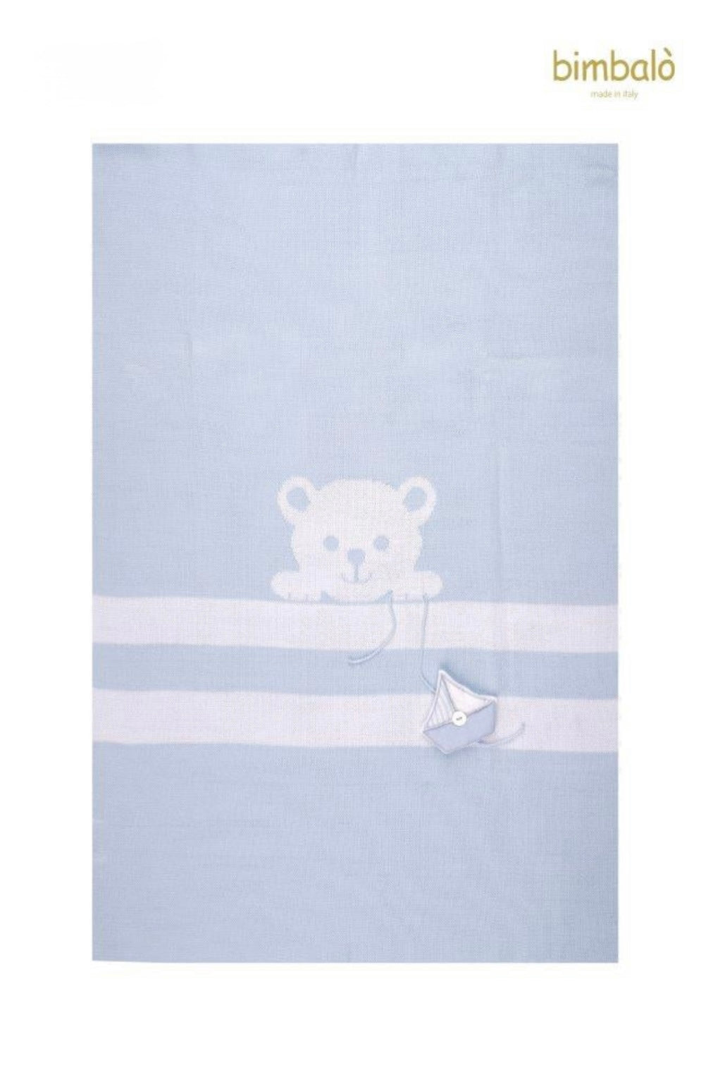 Bimbalo Baby boys Blue Blanket