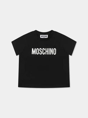 NEW!! Moschino Baby Black Logo T-shirt