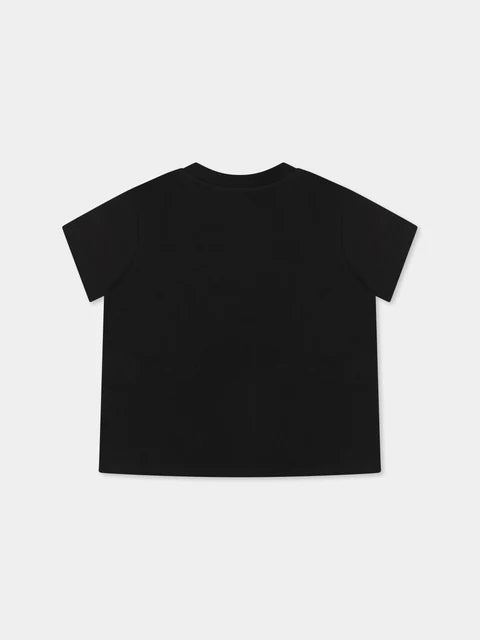 NEW!! Moschino Baby Black Logo T-shirt