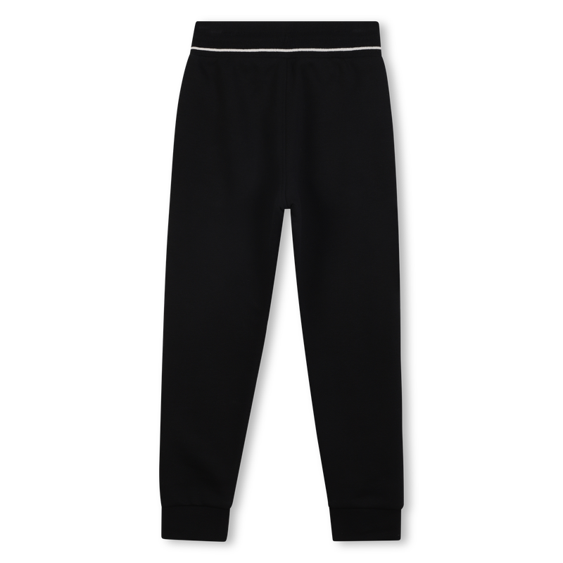NEW!! BOSS Black Cotton Joggers – Monogram Logo