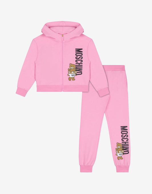 Moschino Teddy Logo sweatshirt tracksuit set