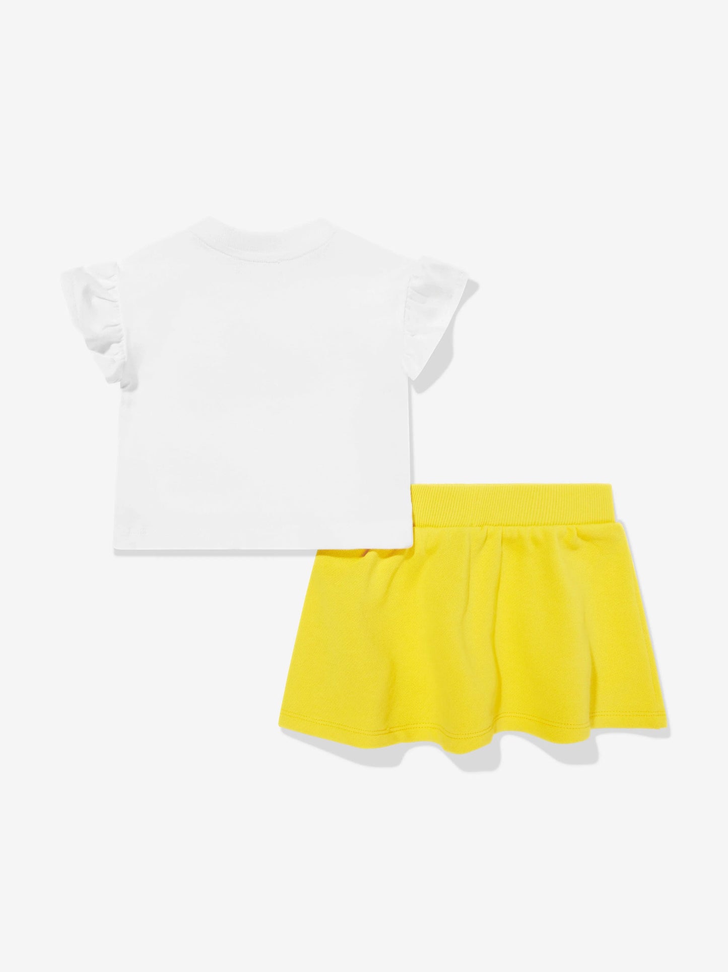 NEW!!  Moschino Baby Girls Teddy Bear Skirt Set in Yellow