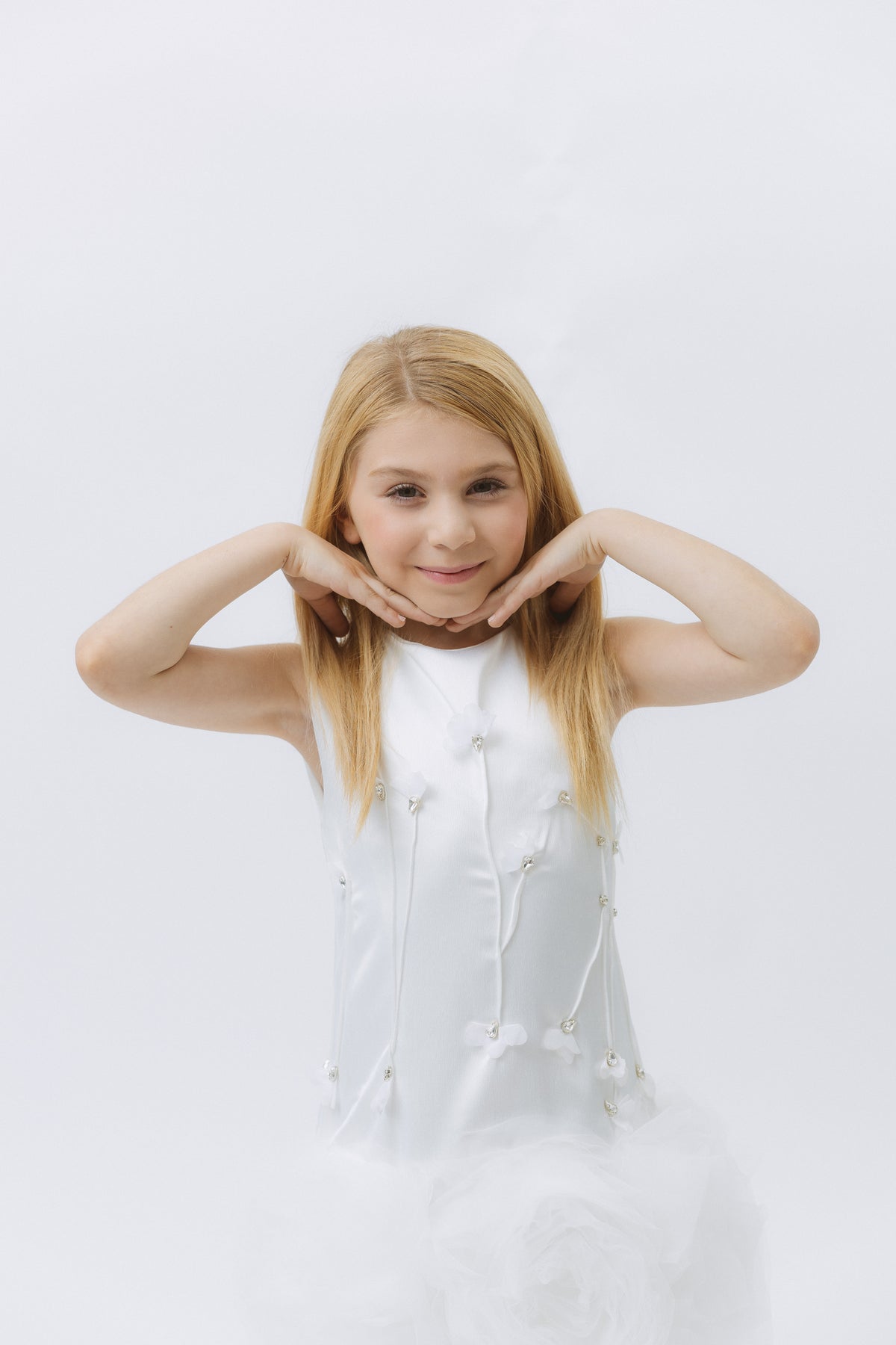 NEW!!! Tina Mur Fairy Blossom White Dress