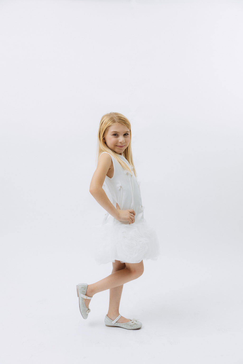 NEW!!! Tina Mur Fairy Blossom White Dress