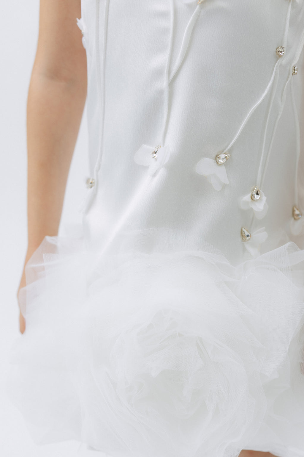 NEW!!! Tina Mur Fairy Blossom White Dress