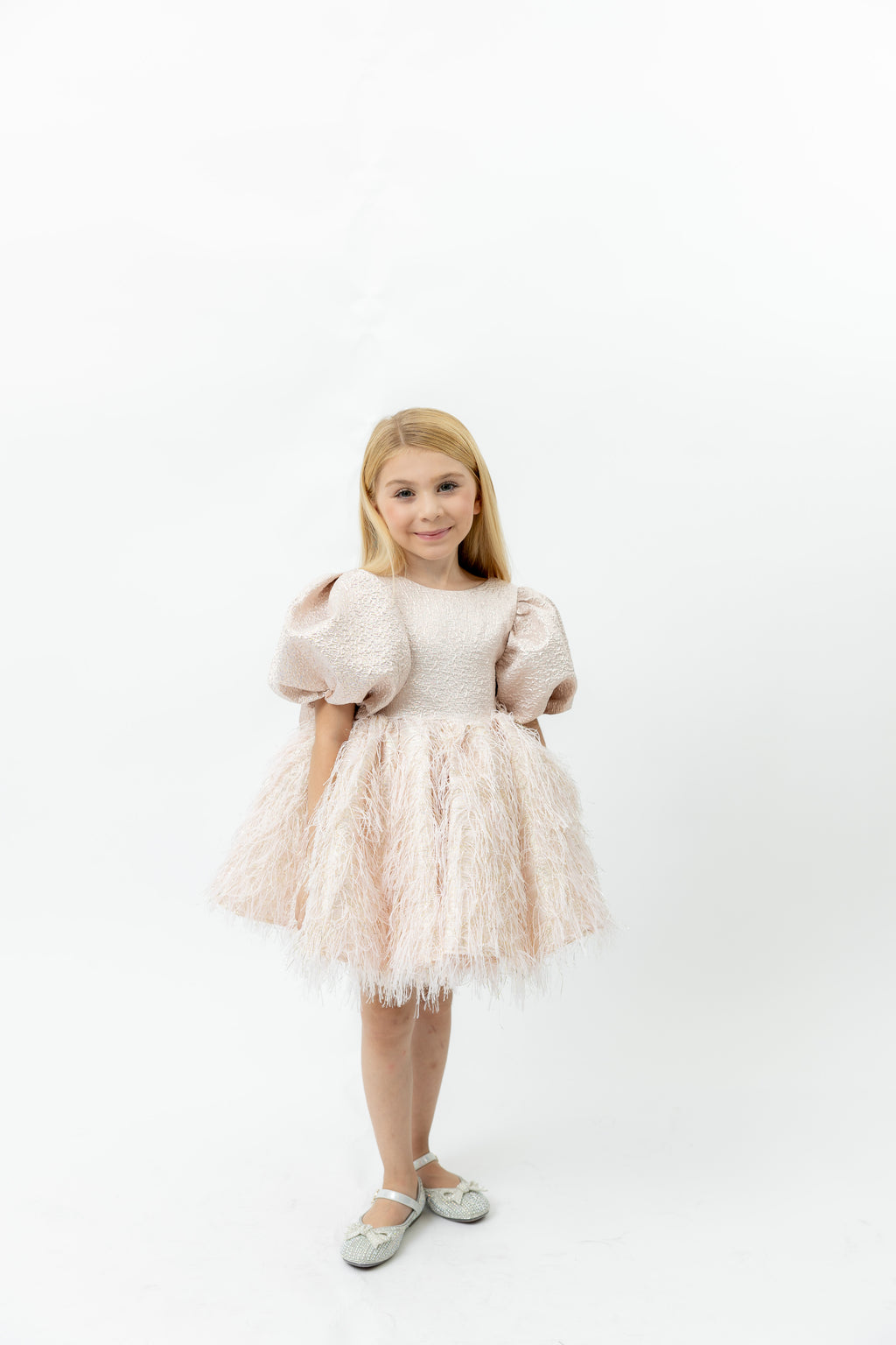 NEW!!! Tina Mur Feathered Princess Dress