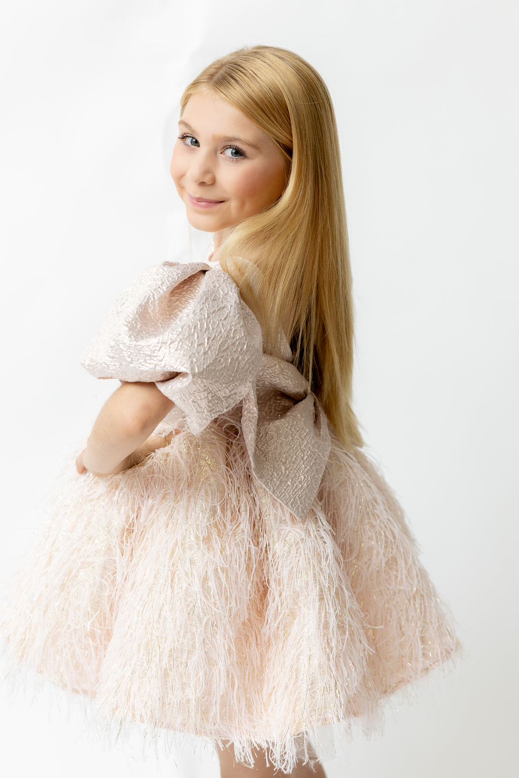 NEW!!! Tina Mur Feathered Princess Dress