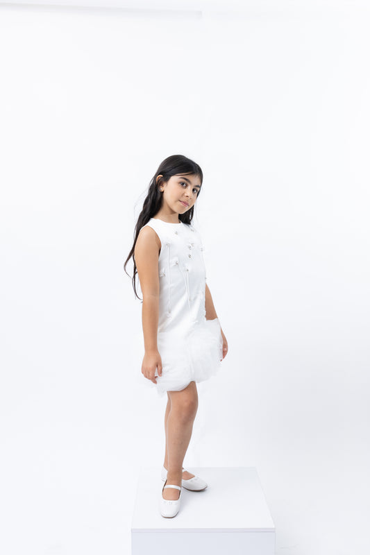 NEW!!! Tina Mur Fairy Blossom White Dress