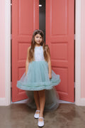 Blue Tulle Dress