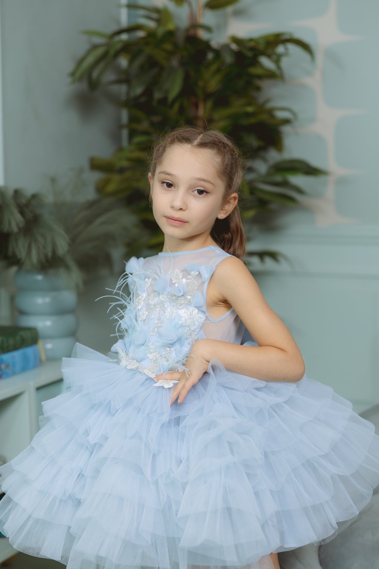 Blue Tutu Dress