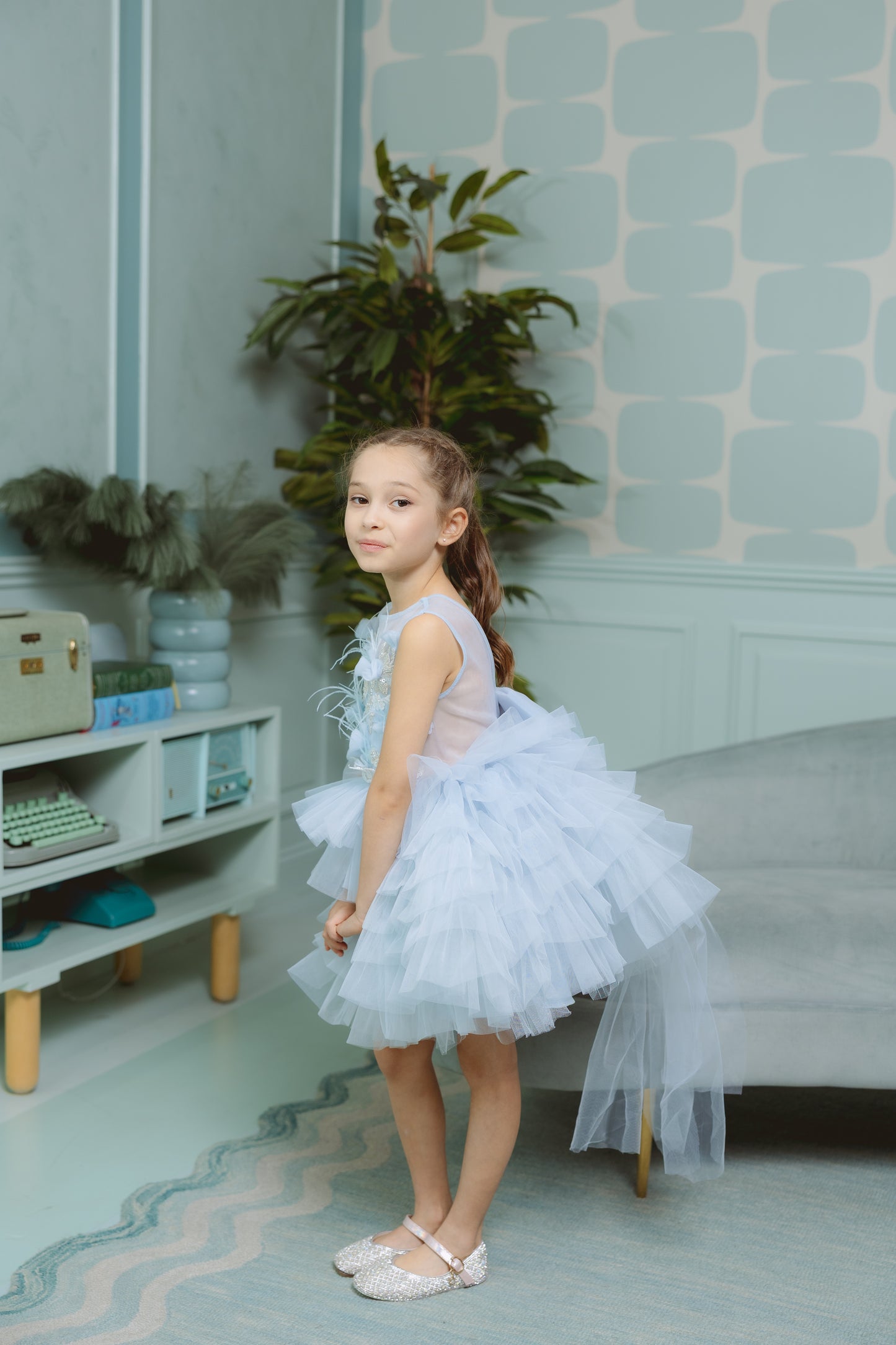 Blue Tutu Dress