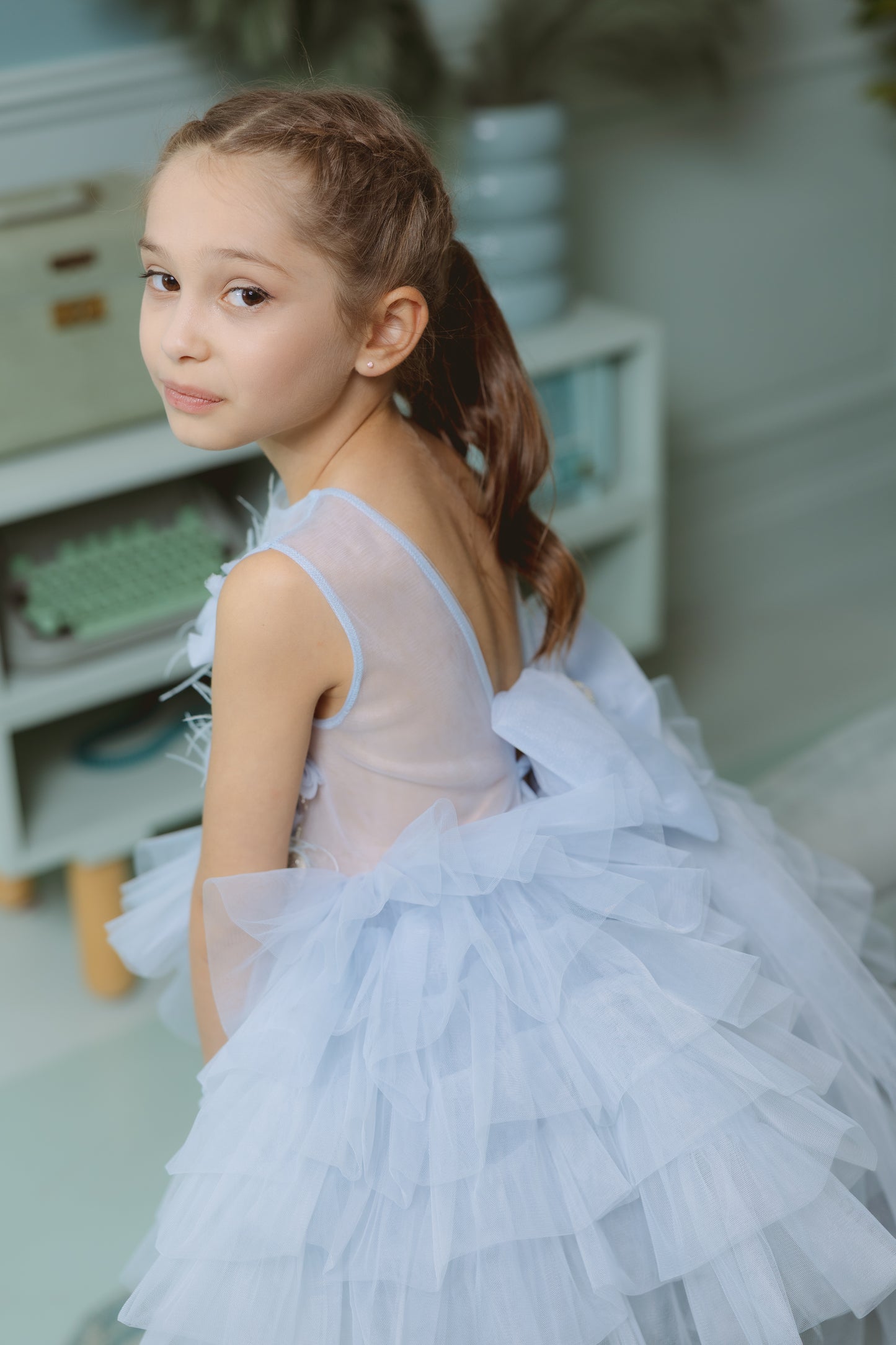 Blue Tutu Dress