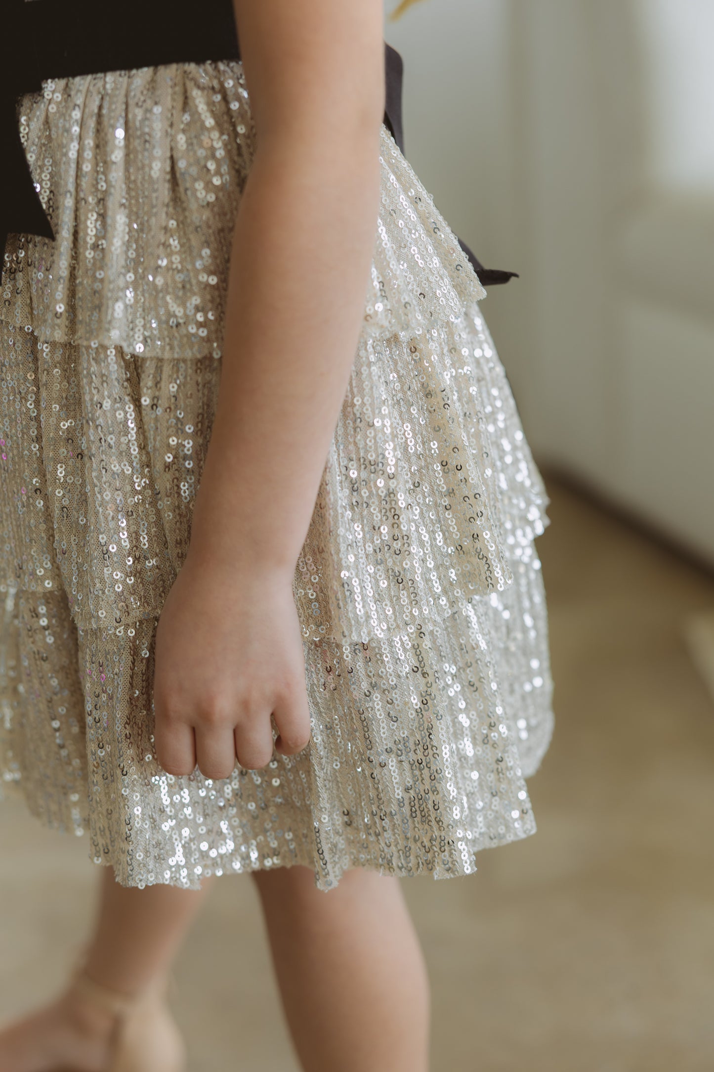 NEW!!! Tina Mur Gold Sparkly Dress