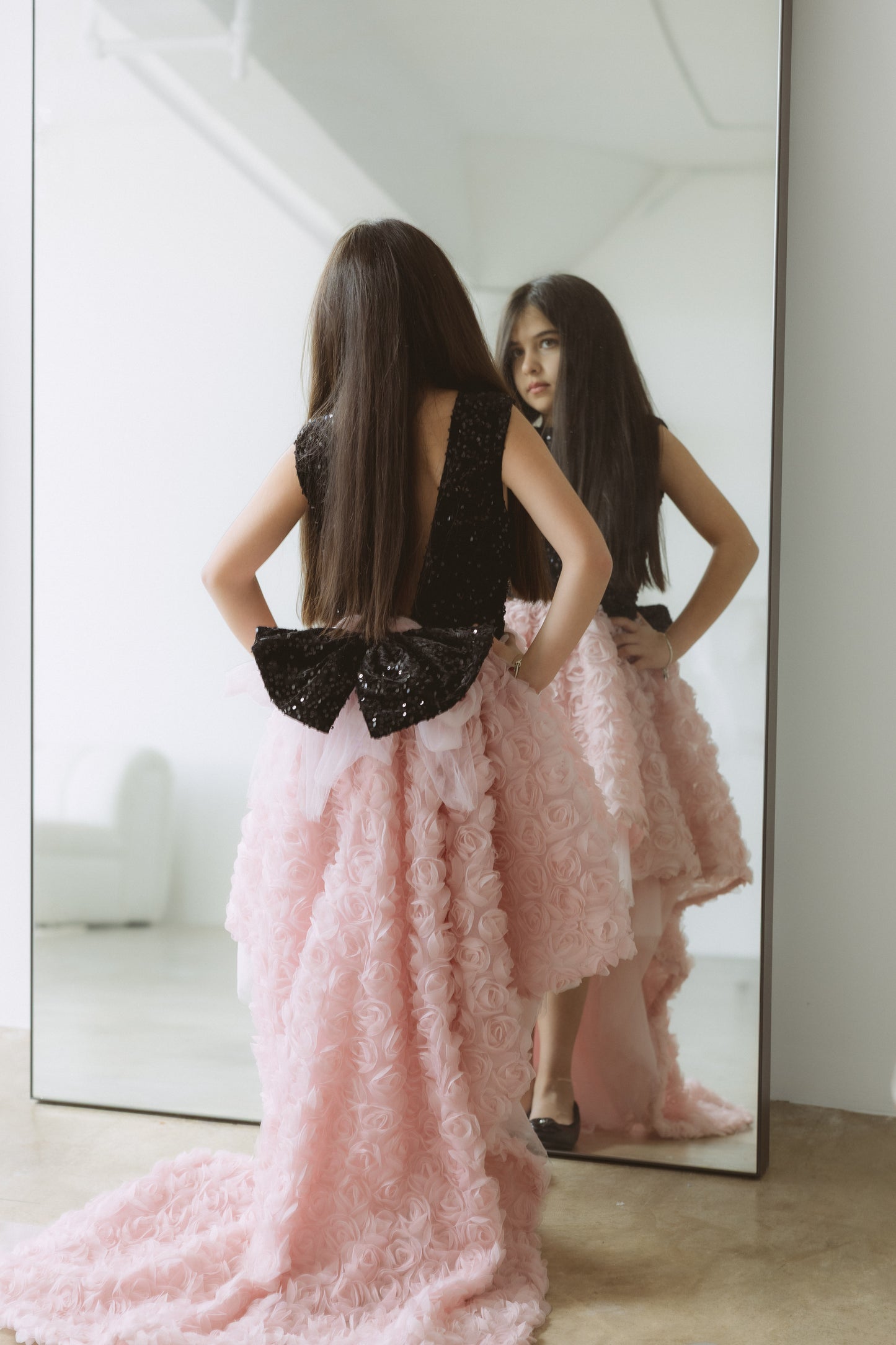 NEW!!! BlackPink Sparkly Rose Dress