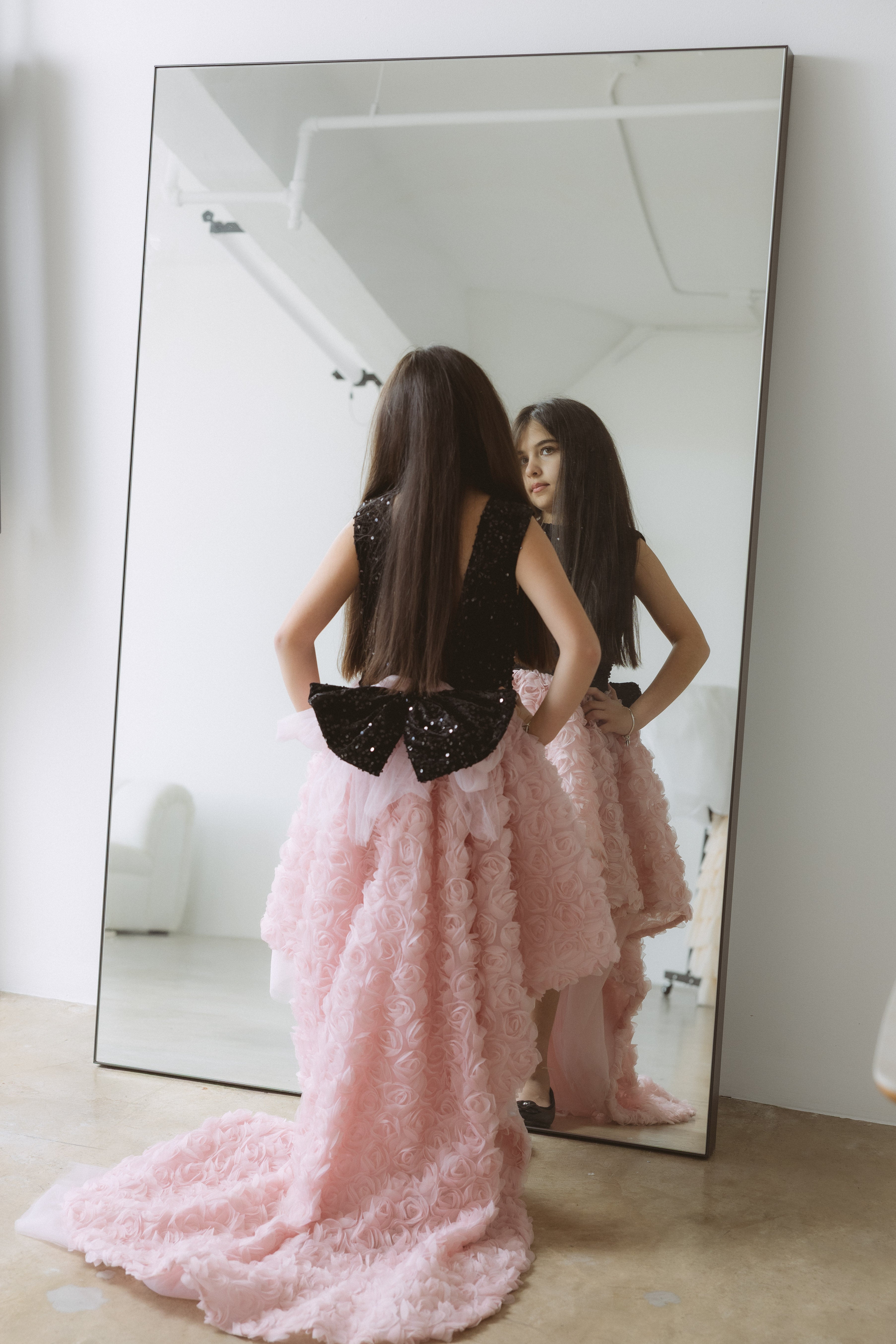 NEW!!! BlackPink Sparkly Rose Dress