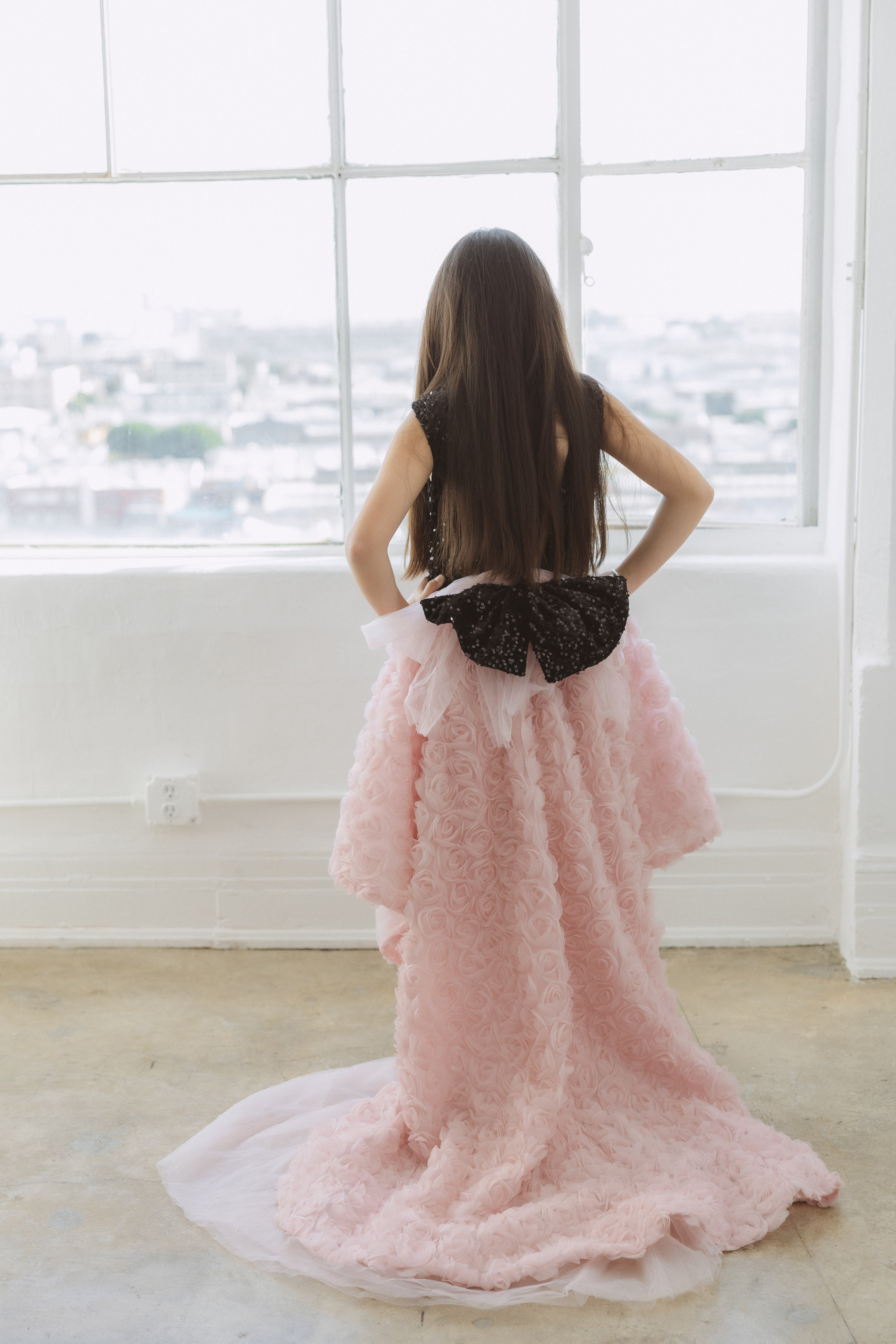 NEW!!! BlackPink Sparkly Rose Dress