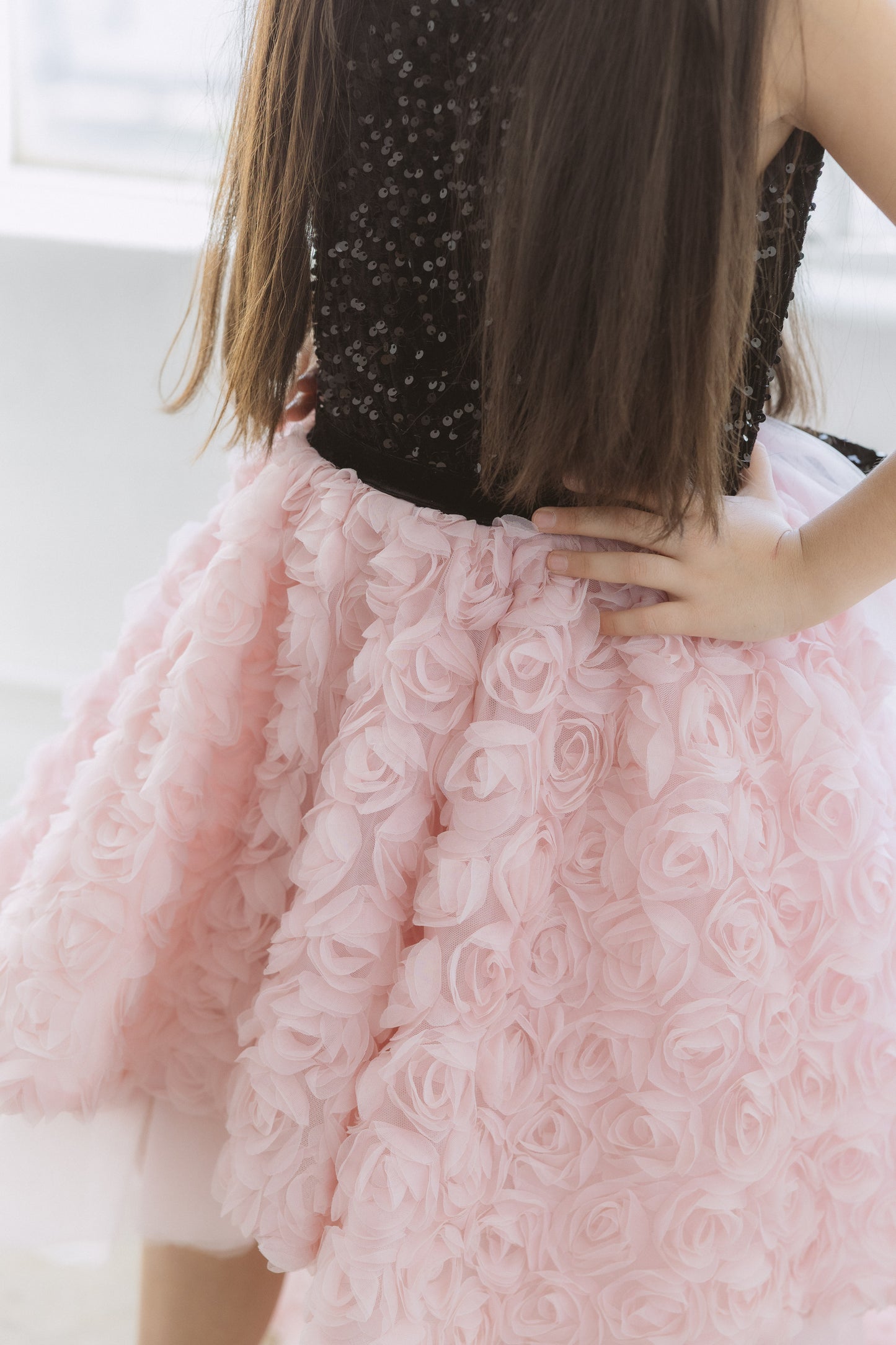 NEW!!! BlackPink Sparkly Rose Dress