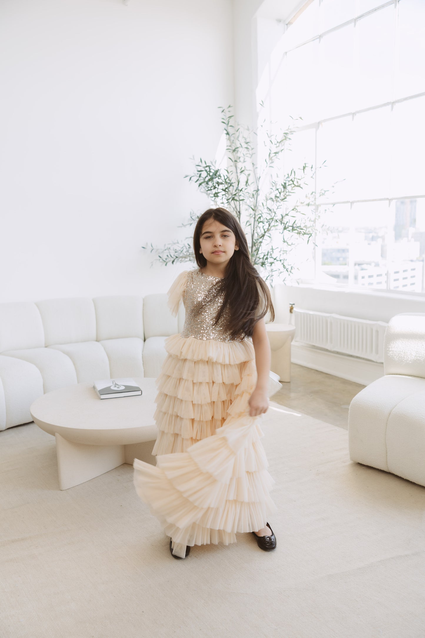 NEW!!! Tina Mur Gold Dress