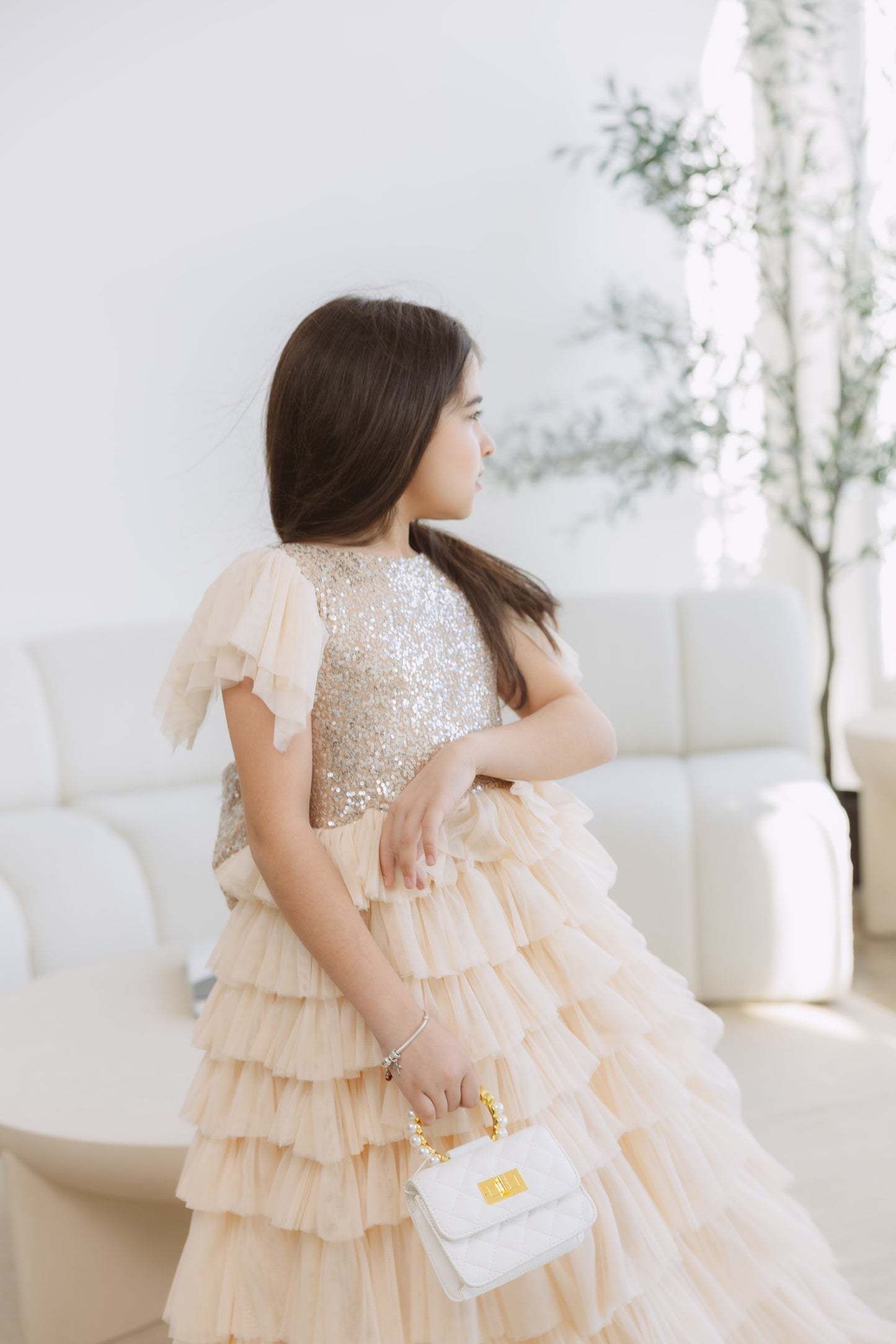 NEW!!! Tina Mur Gold Dress