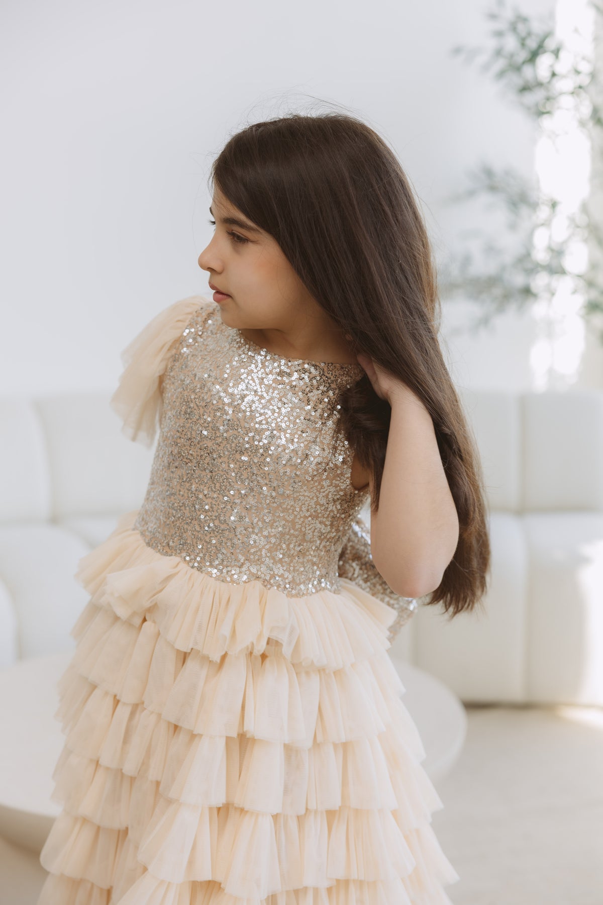 NEW!!! Tina Mur Gold Dress