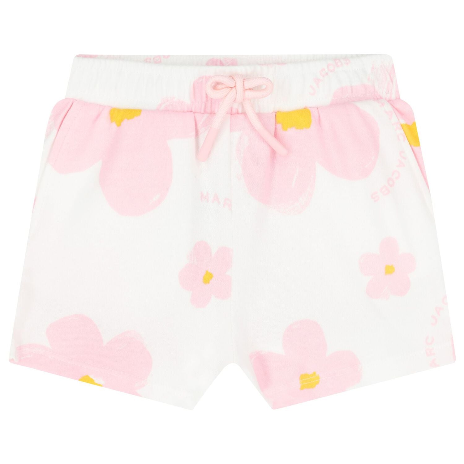 NEW!! MARC JACOBS Younger Girls Pink Logo Shorts Set