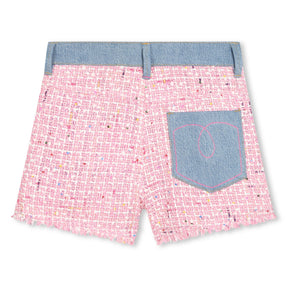 BILLIEBLUSH Tweed shorts with pockets