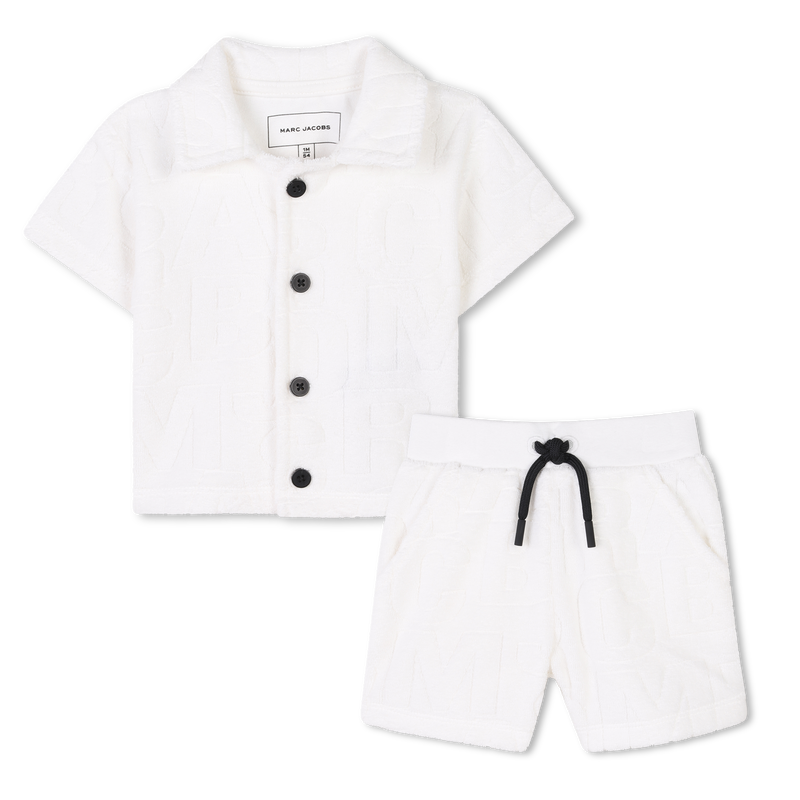 NEW!  MARC JACOBS Polo shirt and shorts set