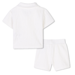 NEW!  MARC JACOBS Polo shirt and shorts set