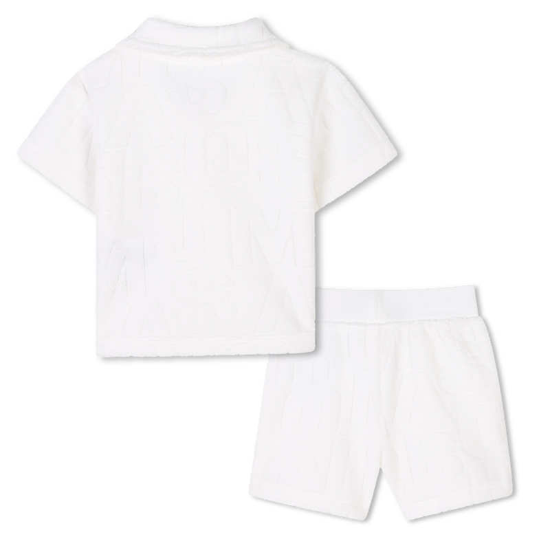 NEW!  MARC JACOBS Polo shirt and shorts set