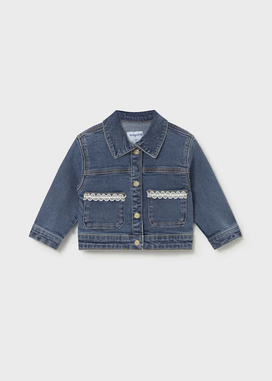 Mayoral - Baby Denim Jacket  Dark Denim