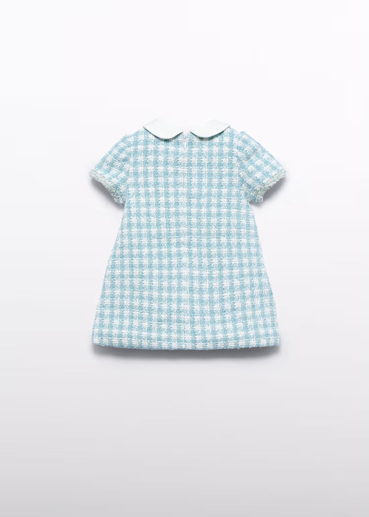 NEW!! Abel & Lula - Baby Girl Lurex Plaid Dress