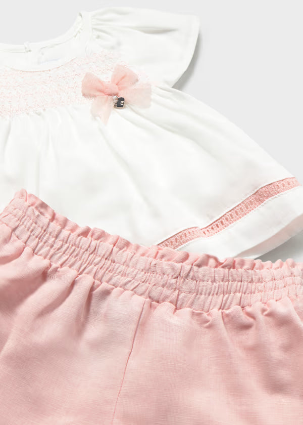 Mayoral - Baby Shorts and Shirt 2-Piece Set