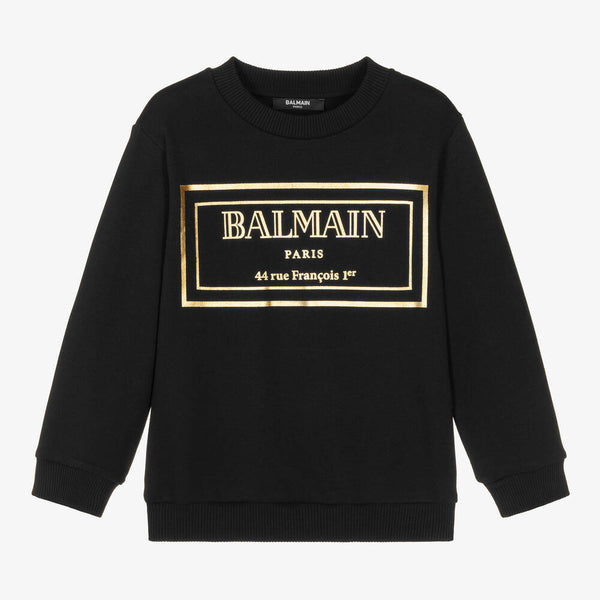 Balmain best sale black sweatshirt