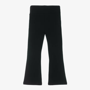 Balmain Girls Black Flared Leggings